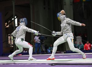 scherma sciabola femminile a squadre ph augusto bizzi agu