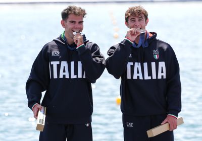 Canoe sprint, double 500m: Casadei and Tacchini's silver shines 