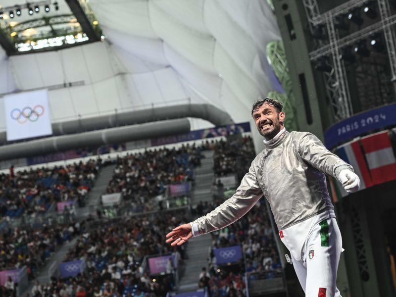 Fencing, Luigi Samele takes bronze in sabre