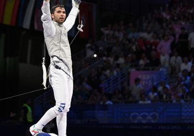 Fencing, silver medal for Filippo Macchi in the foil