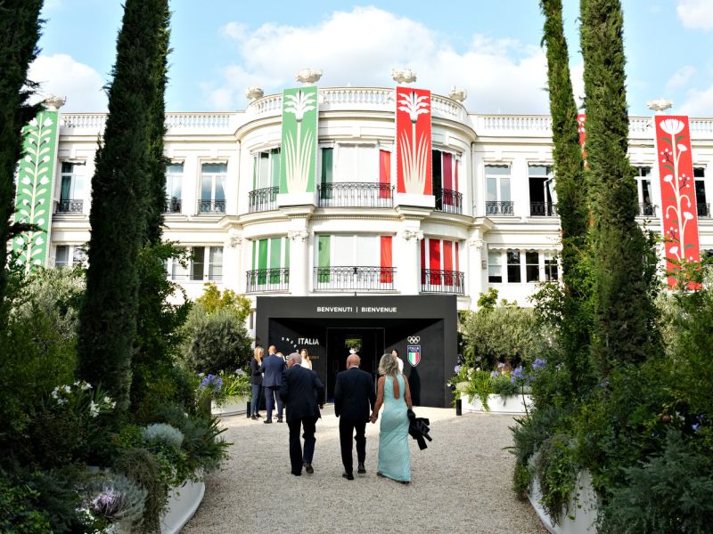 Membri CIO a Casa Italia, soft opening dell'hospitality house CONI