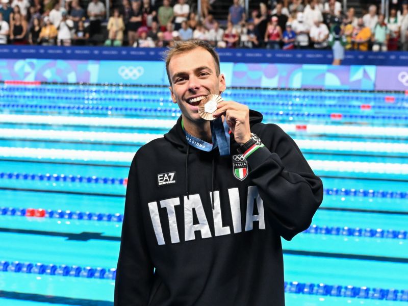 Nuoto, infinito Paltrinieri: bronzo per Greg negli 800 metri