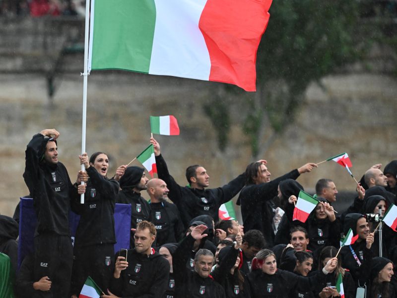 Opening Ceremony: Errigo and Tamberi lead Italy Team on the Seine