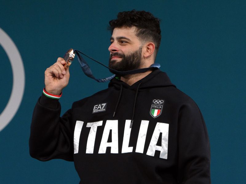 Pesi, stoico Pizzolato: medaglia di bronzo per l'azzurro negli 89 kg