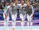 scherma fioretto femminile a squadre agu