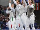 scherma fioretto femminile a squadre ph augusto bizzi agu