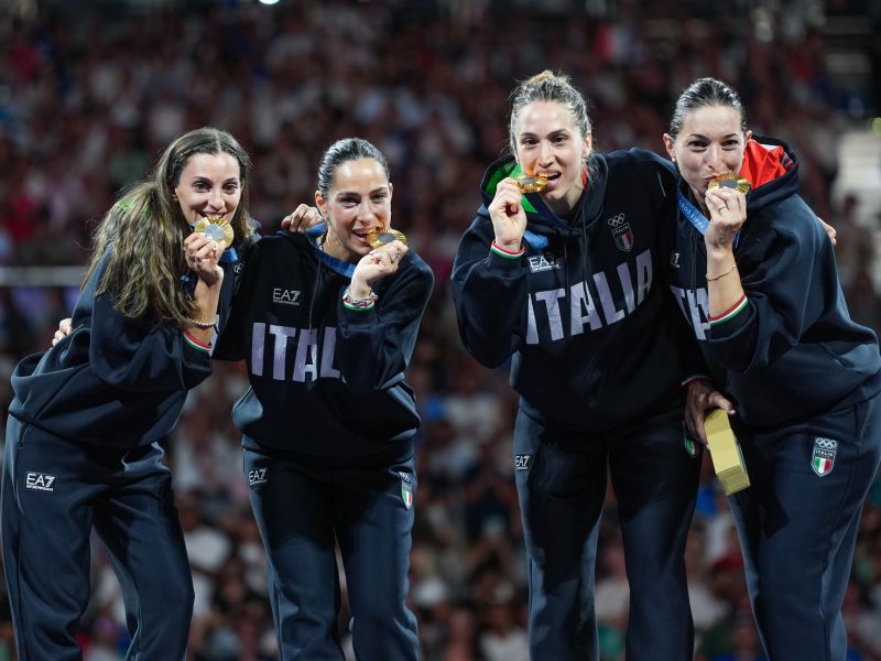 Scherma, prove a squadre: spadiste azzurre nuove campionesse olimpiche 