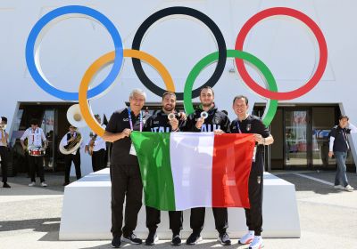 Shooting: Maldini conquers silver in the 10m air pistol, bronze for Monna