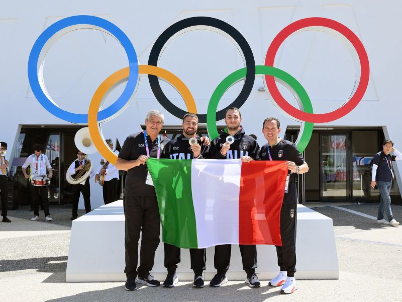 Shooting: Maldini conquers silver in the 10m air pistol, bronze for Monna