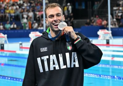 Swimming, stunning Paltrinieri: silver medal in 1500m