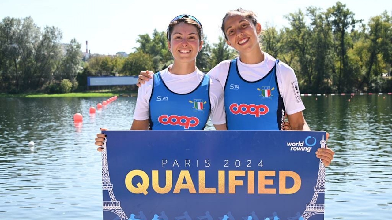 First women’s boat at the 2024 Games: Buttignon and Crosio qualify in double sculls