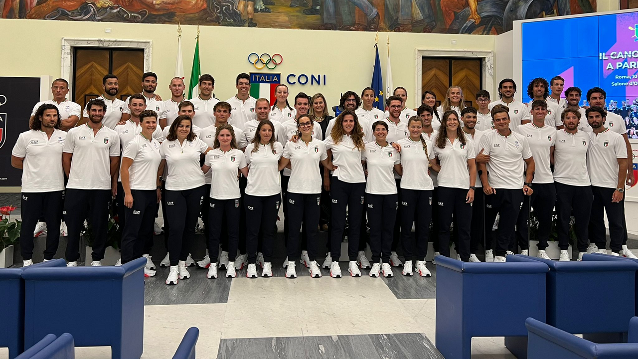 Al Salone d'Onore la presentazione degli equipaggi olimpici, Malagò: "Sono gonfio di entusiasmo e orgoglio"