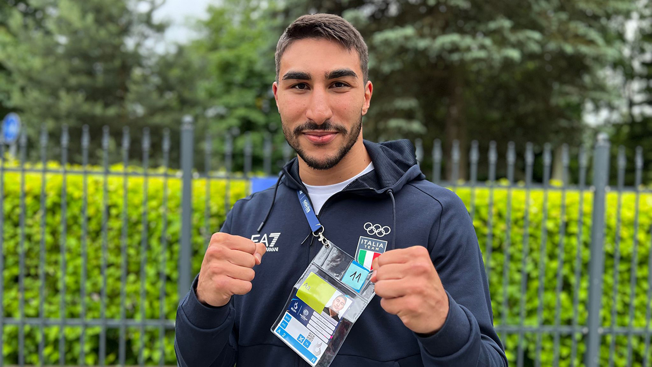 Boxing, Aziz Abbes Mouhiidine flies to Paris 2024: “I promised my father”