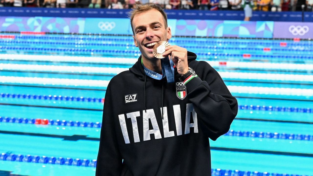 The eternal Gregorio Paltrinieri wins bronze in the 800m freestyle: tenth medal for Italia Team at the Games