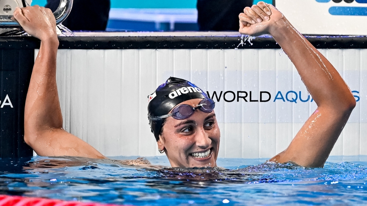 Historic achievement for Quadarella in Doha: she returns Italy to the world throne in the 800 freestyle and secures the Olympic quota