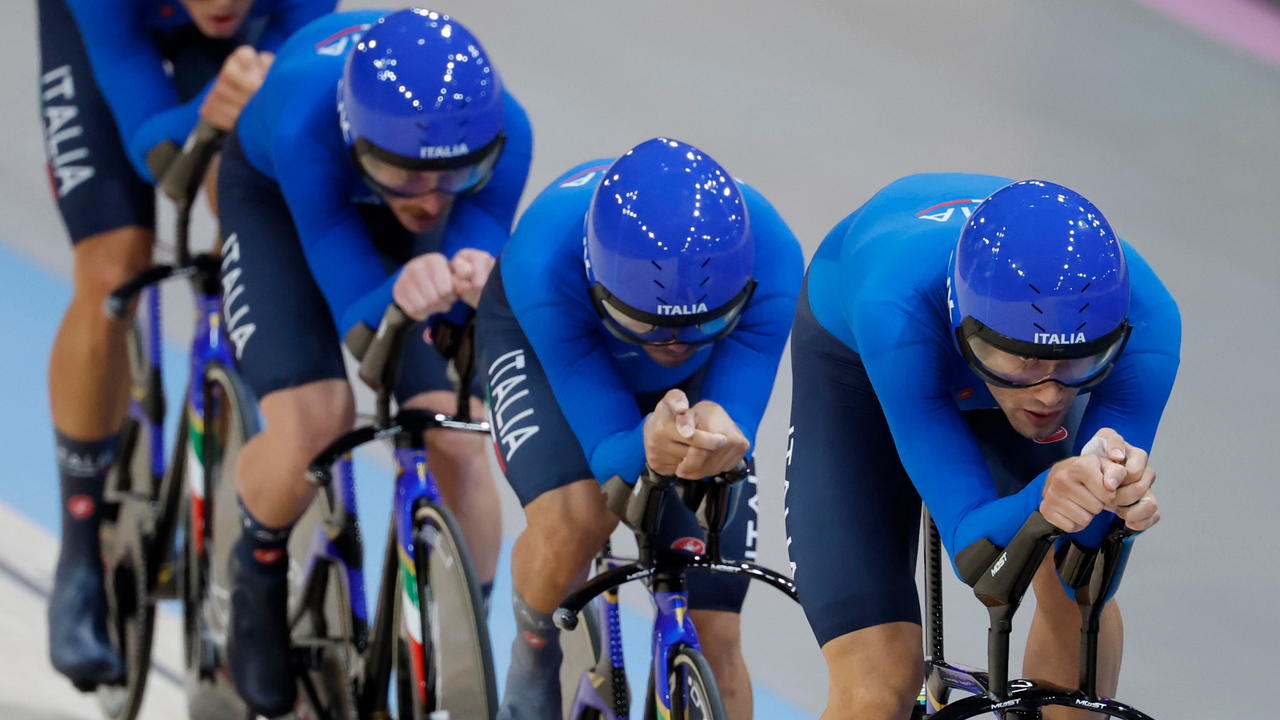 Ciclismo su pista: quartetto maschile in finale per il bronzo. Tita e Banti si garantiscono una medaglia nel Nacra 17