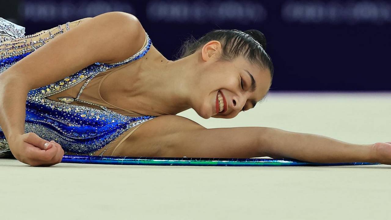 Sofia Raffaeli on the Olympic podium: historic bronze in the individual all-around at the Olympics