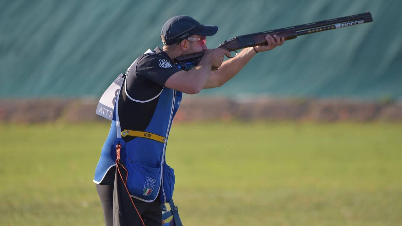 Skeet: Gabriele Rossetti ottiene il pass olimpico. A Parigi anche Massimo Spinella nella pistola automatica