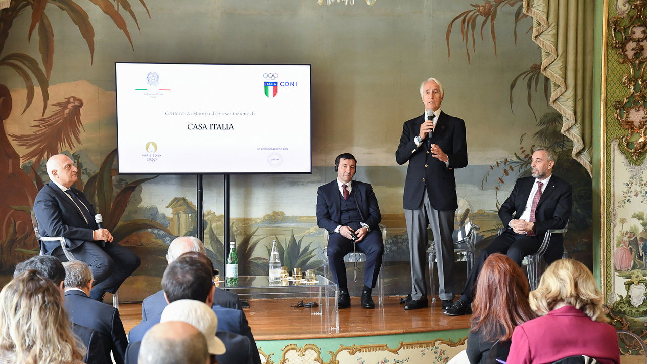 Casa Italia presented ahead of Paris 2024: located in the ‘heart’ of Bois de Boulogne in the name of Olympism. Malagò: tribute to de Coubertin